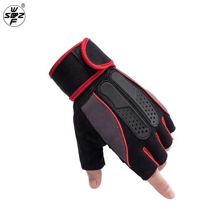 Multi Grip Fitness Gloves with Wrist Support Fit Active Sports New Workout Gloves