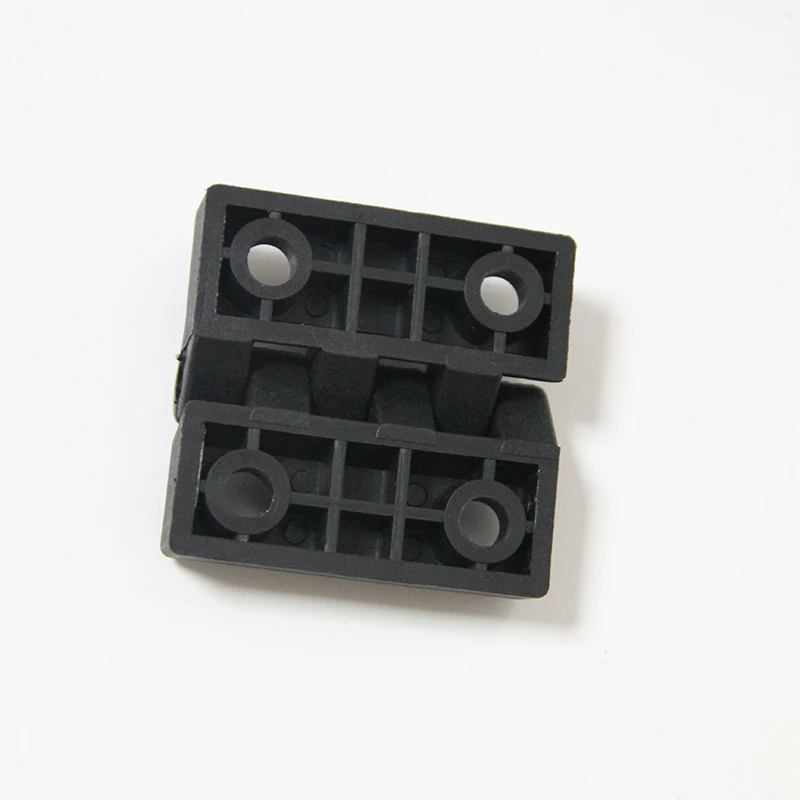 black plastic wear-resistant Industrial hinges Square Nylon Cabinet Door and window hinges