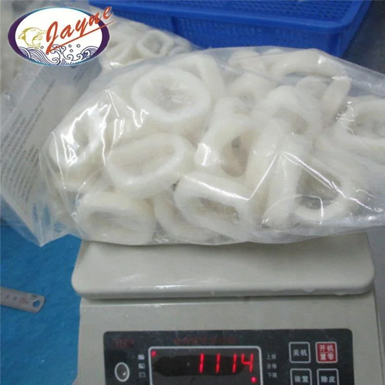 Top Quality Frozen Squid Calamari Ring Frozen Illex Squid Ring Calamari Squid Rings