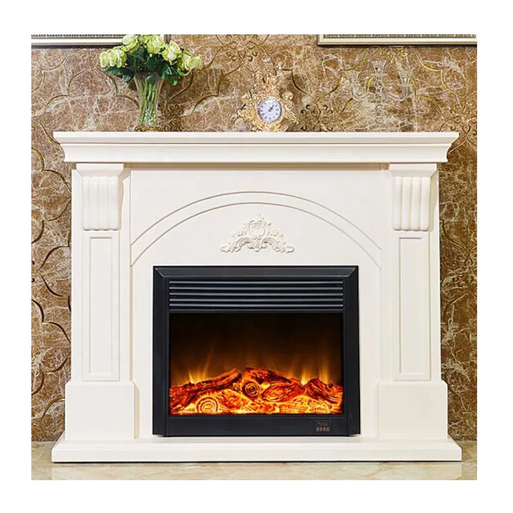 BOTON STONE Home Chinese Manufacturer Luxury Hand-carved Fireplace Mantel Interior Decoration Marble Fireplace