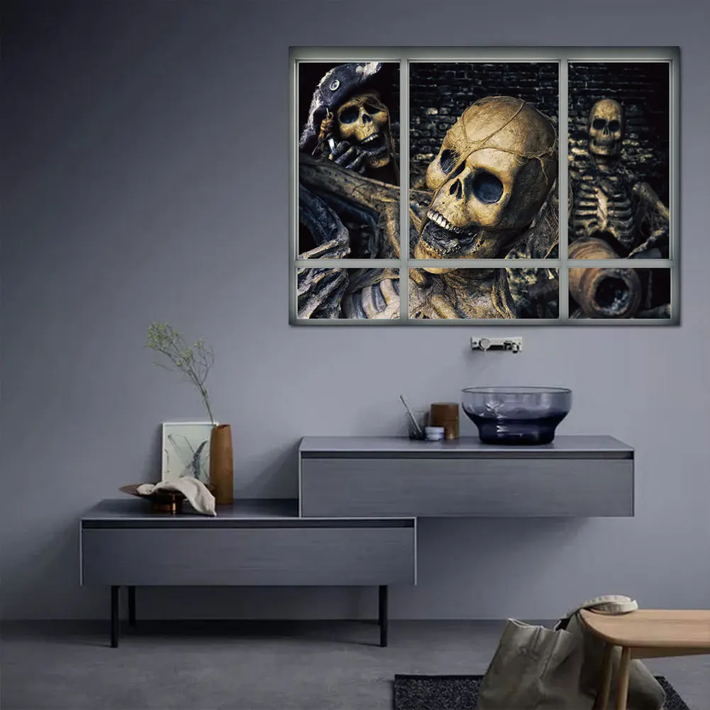 Halloween wallpaper 3d wall sticker wall adhesive sticker wall stickers for kids