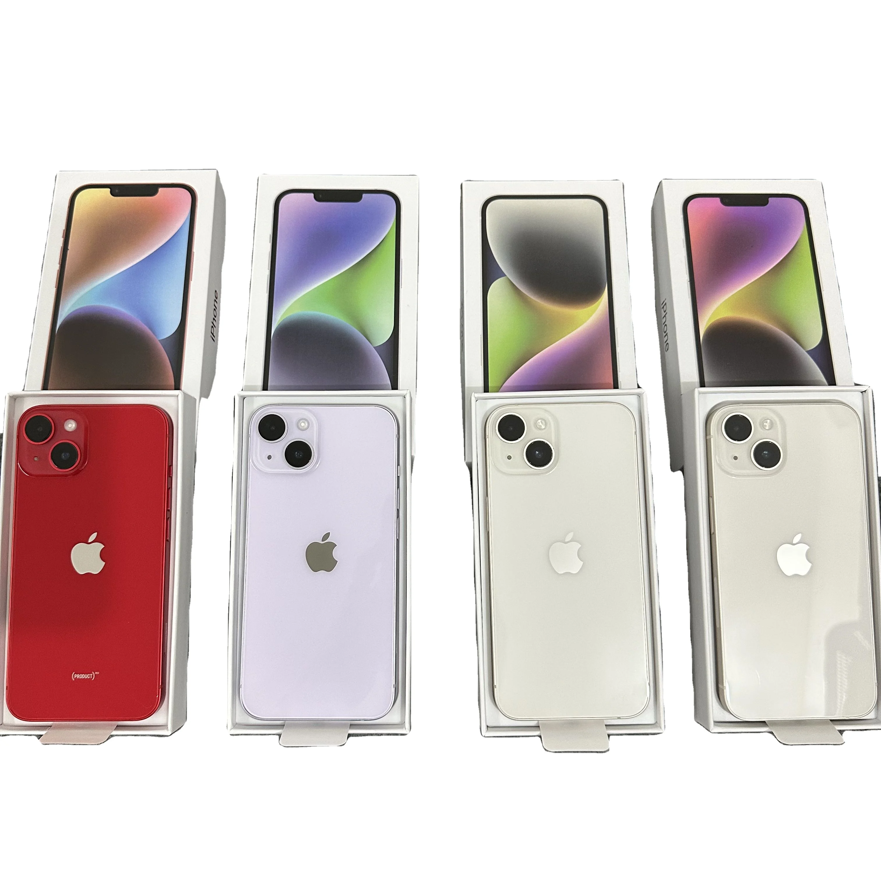 Hot Sale Second Hand Wholesale Original US version unlocked for Apple Used mobile phones for iPhone 14 128GB 256GB