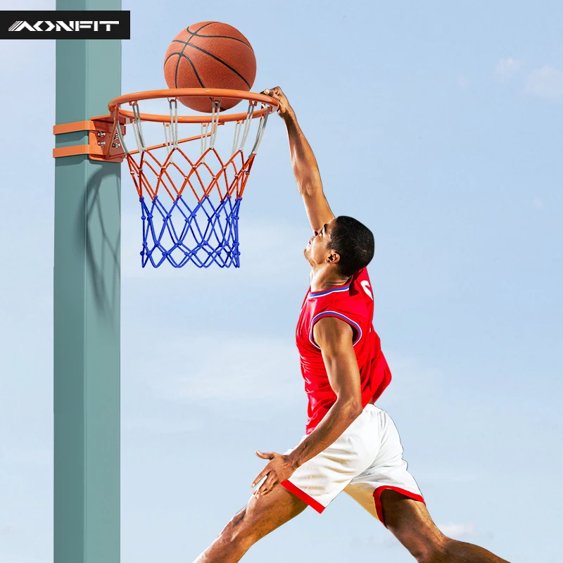 Custom Over the Door Mini Basketball Hoop with Ball and Breakaway Spring Rim