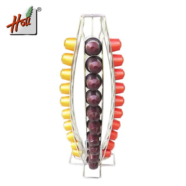Christmas stainless steel nespresso capsule holder