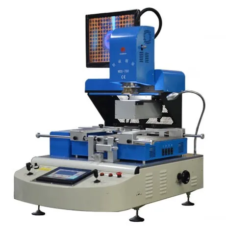 Semi-automation WDS-750 Optical Alignment Rework Station 3 Zones BGA Soldering Station Laptop Motherboard Repairing