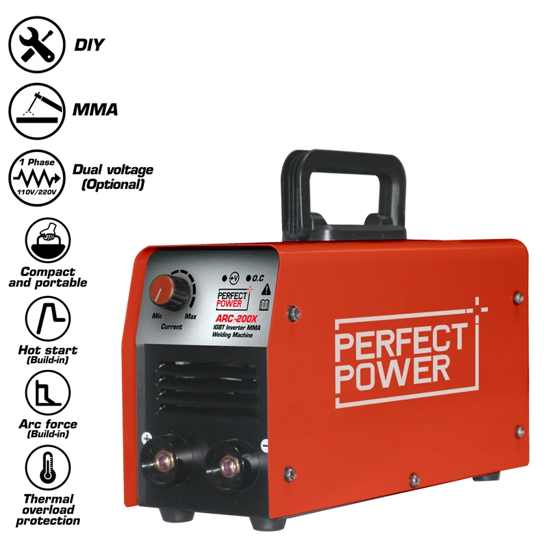 ARC-160X 160amp 220V Stick Welding Machine Portable ARC Welder MMA Welding Equipments