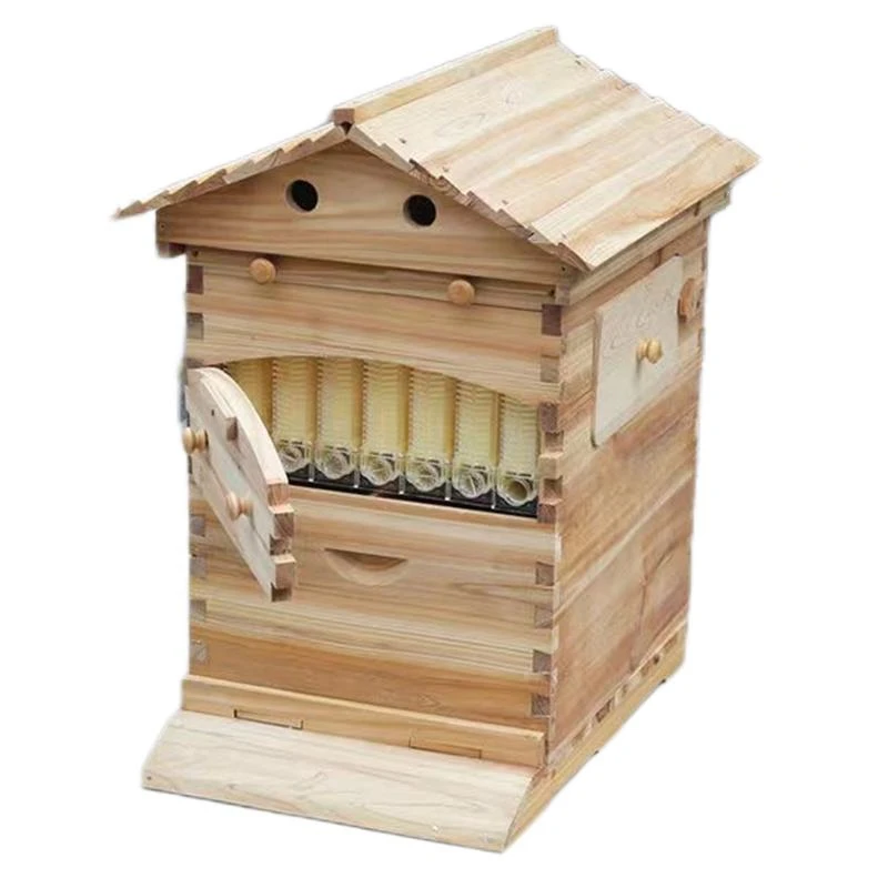 Automatic Beehive Box Cajon De Miel Flow Bee Hive with 7 Piece Frame Plastic