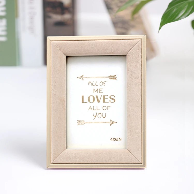 4x6 5x7 6x8 8x10 11x14 Creative Minimalist Style Home Decoration Flannelette Wood Photo Holder Picture Frames
