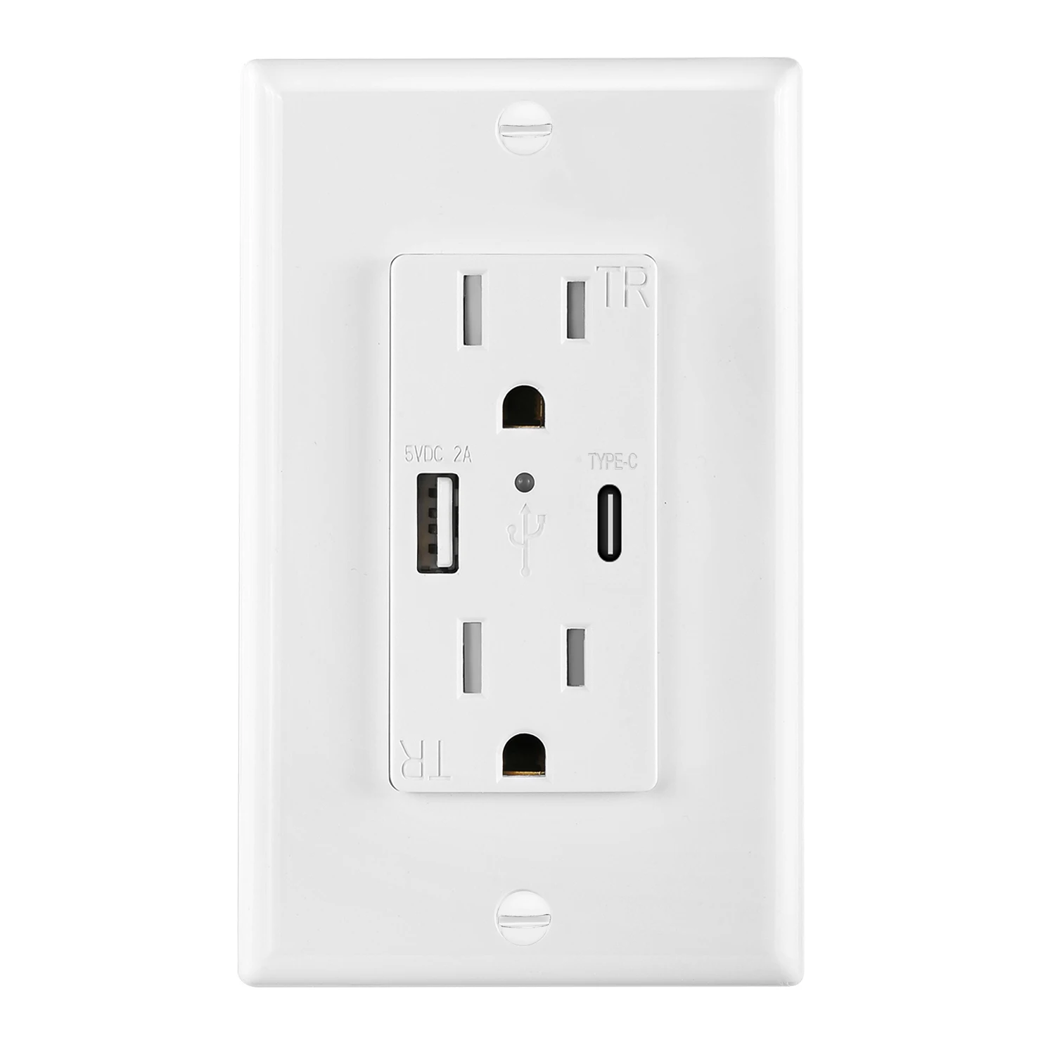 Kegyma Short Circuit and Over Current protection type C port usb smart fast charger socket outlet