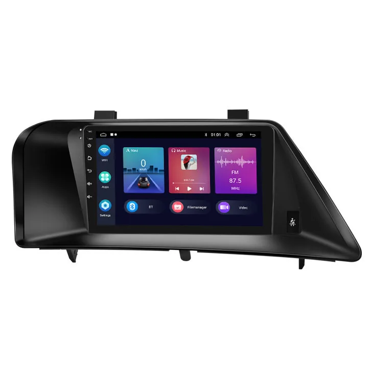 9' 2Din Car Radio Frame Carplay Android Auto GPS RDS HIFI WIFI BT with AHD Camera For Lexus RX270/RX350 2009-2014