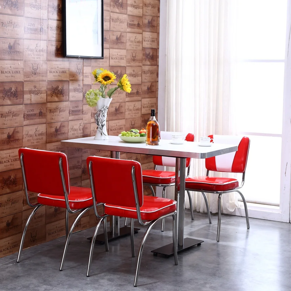 (SP-CT833) Antique 1950s American Style Restaurant Dining Chair