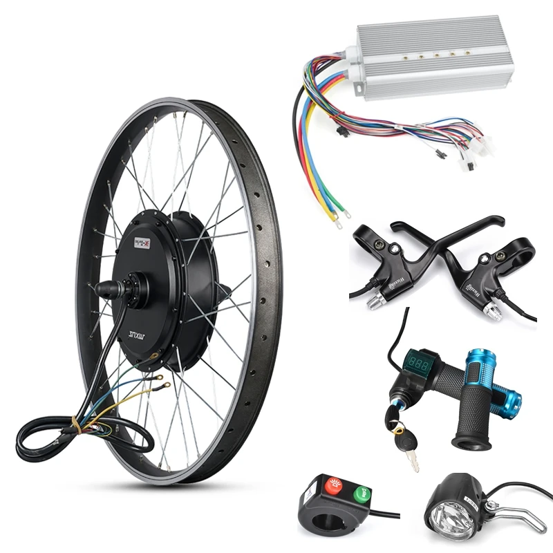 Mxus 48-72V 3000W 20Inch 26Inch 55-60km/h Electric Bicycle Rear Hub Motor Controller Electric Mortor Wheel Ebike Conversion Kit