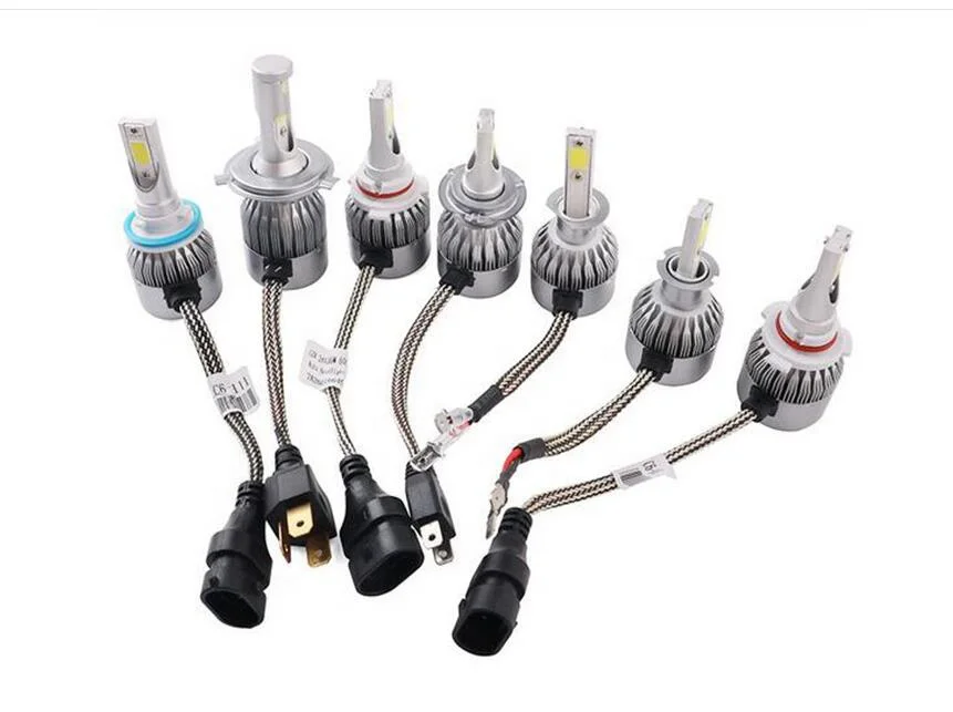 
MACAR Lower price high quality C6 car led headlight H7 H8 h11 9005 9006 