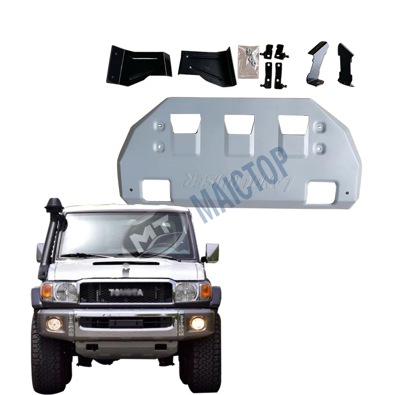 Maictop car accessories front engine board lower guard protection skid plate for land cruiser lc 79 76 series lc79 fj79