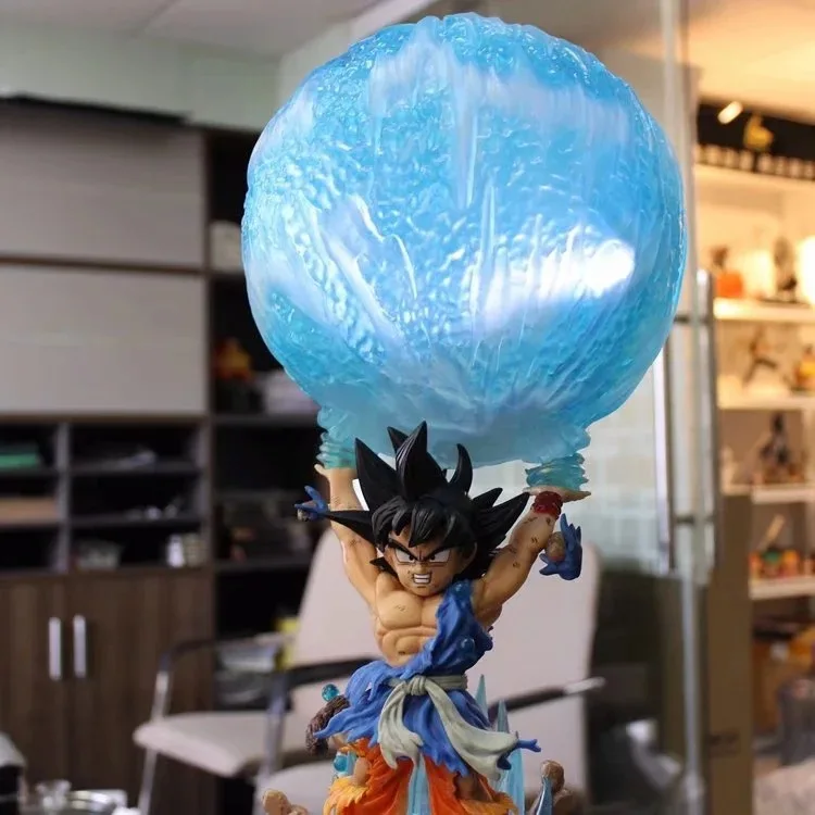 Botu DBZ Goku Dragon Balls Аниме фигурки коллекционные GK драконы ПВХ светодиодные светящиеся аниме любовники подарки украшения