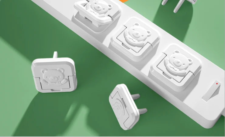 High quality Baby proofing kids socket protective cover kid power outlet child safety plug electric protector socket cover