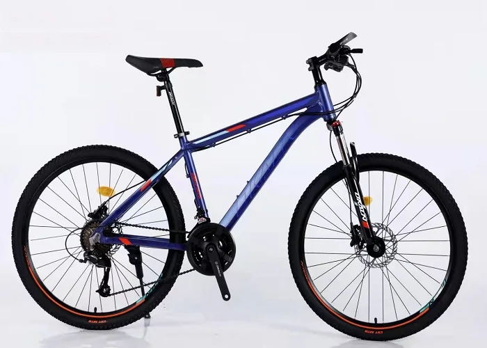 China Wholesale Bicystar Carbon Fiber Frame 21 Speed MTB Bicycle Full Suspension Shimano 26/27.5 Inch Aluminium Mountain Bike