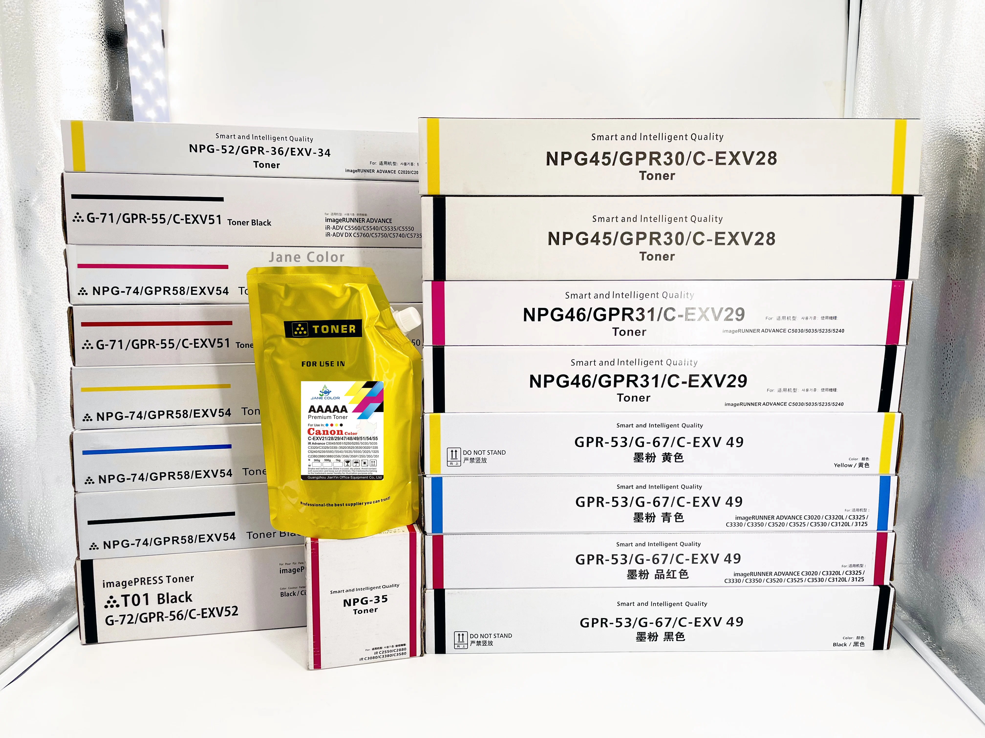 Jane Color для TK8135 TK8138 TK8139 цветного картриджа Kyocera от поставщика тонер из Гуанчжоу