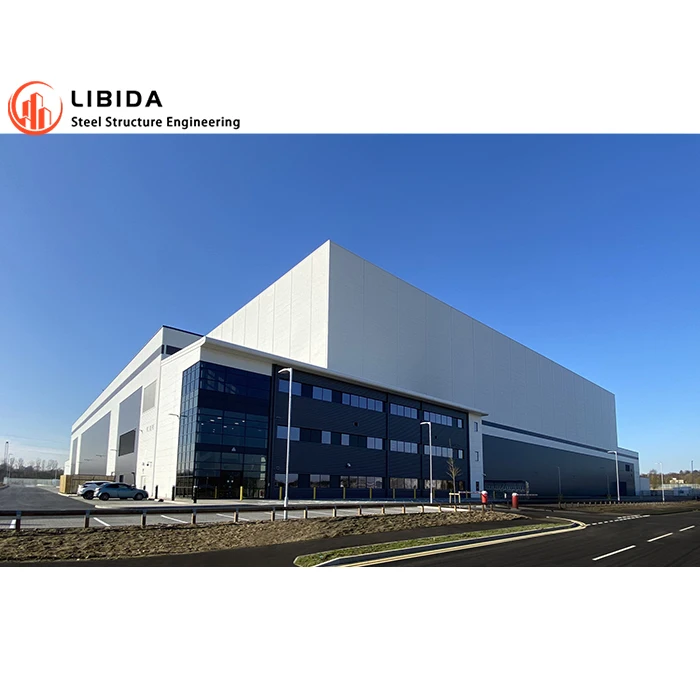 Industrial warehouse prefabricated workshop factory structural construction building steel structures warehouse manufacturer