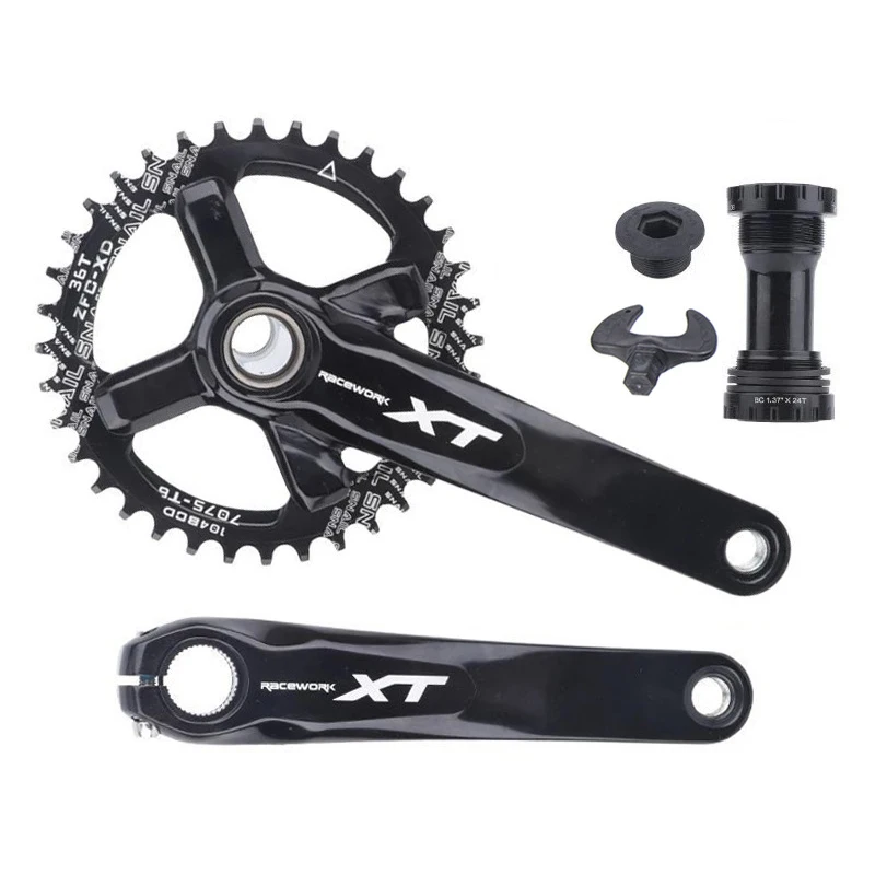 104Bcd Hollow Integrated MTB XT Crank With Bottom 170/175mm Bicycle Crank set