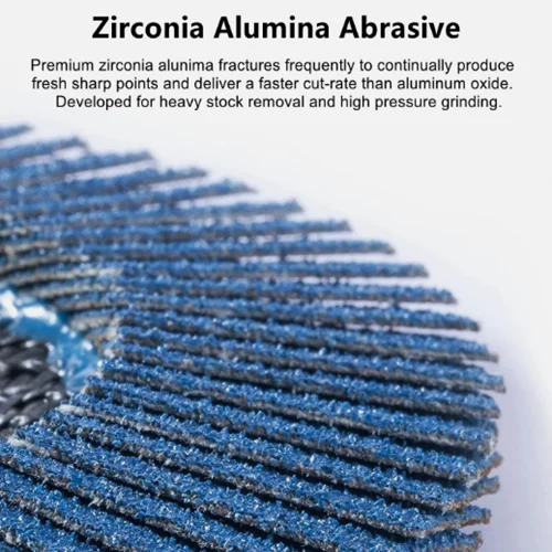 10 Pack 4.5' x 7/8' Professional 120 Grit Zirconia Flap Disc Grinding Wheels T29