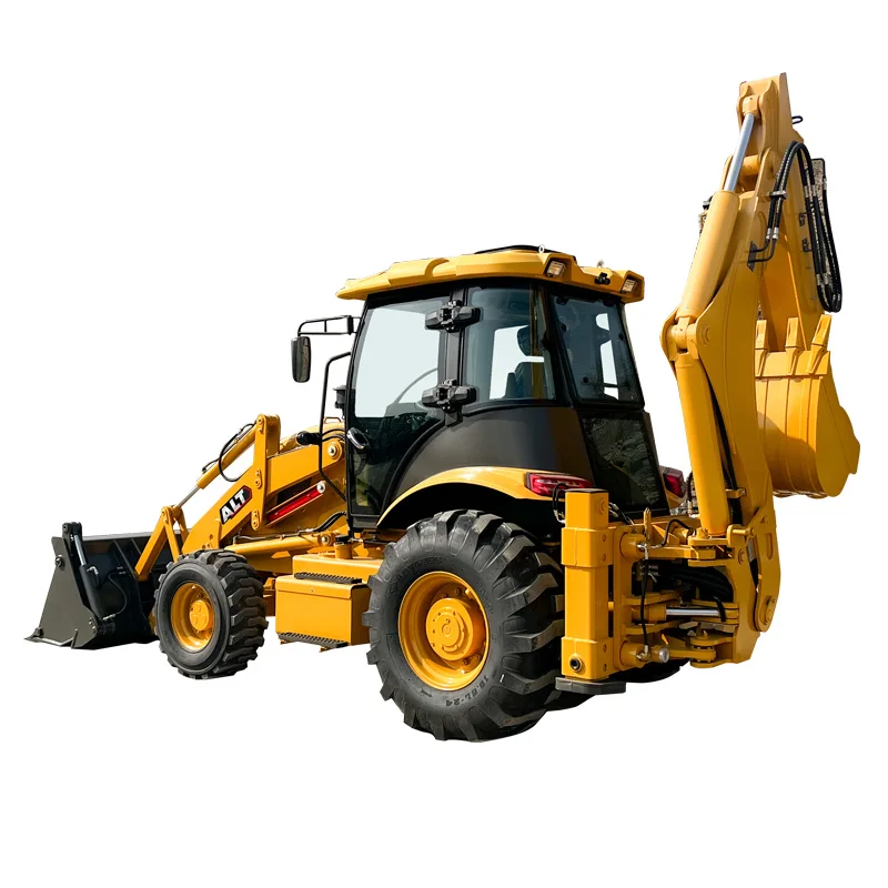Aolite 388 экскаватор-погрузчик фронтальный погрузчик с задней части экскаватора мини-погрузчик обратной лопатой CYD