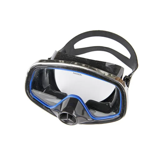 Classic Design fishing Mask Oval shape One window rubber purger mask with value Freediving spearfishing mask