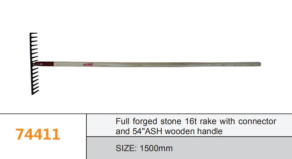 74329 до 14 ти лет грабли листьев с деревянной ручкой с длинной деревянной ручкой