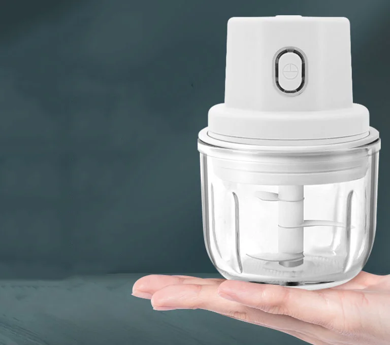 usb rechargeable vegetable crusher press meat fruit processor for baby food garlic chili  bones mincer manual meat grinder