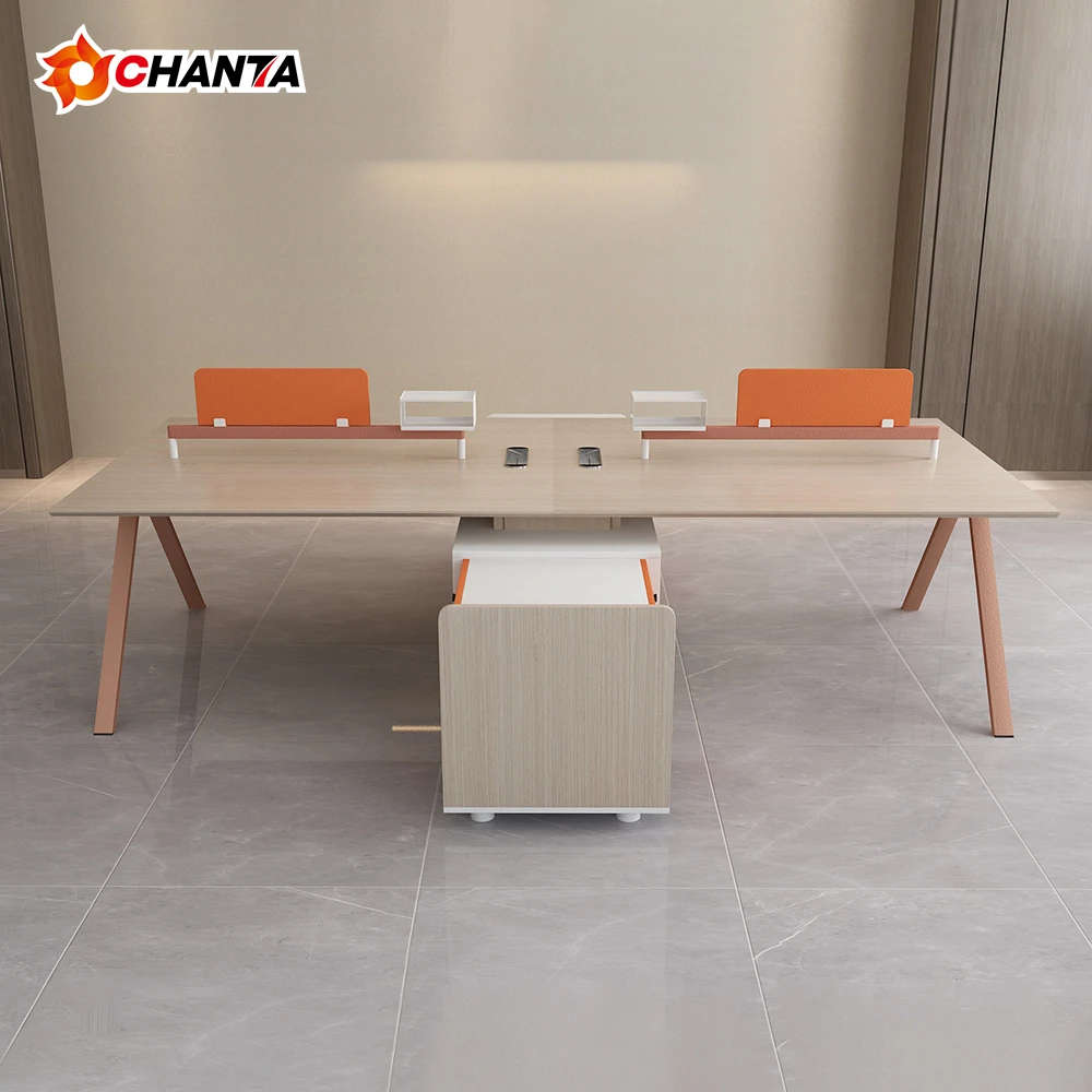 Modular office partition call center 2 4 6 person office desk modern office cubicle workstation