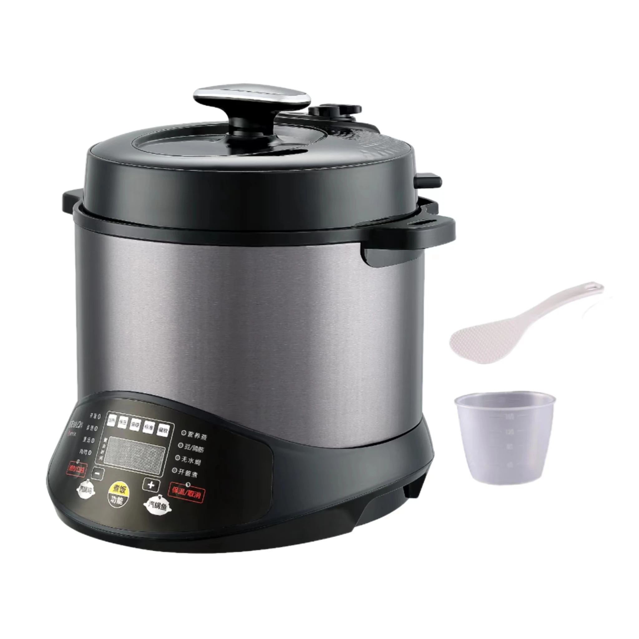 1000W New Design Smart Multi Electric Pressure Instant Cooker Stainless Steel  Pot For Household