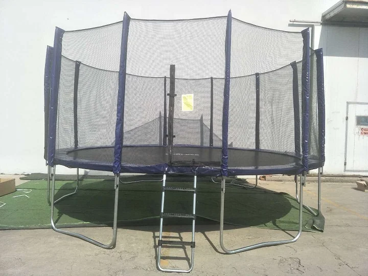 High Quality  Popular  Spring Round 14FT  Trampoline with Enclosure