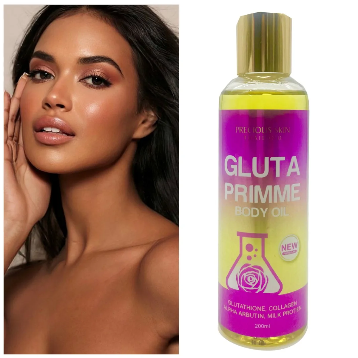 Натуральный глина Primme Blanchiment Efficace pour Enlever la Peau Exfoliant Nouvelle Anti Taches Noires Huile le Corps