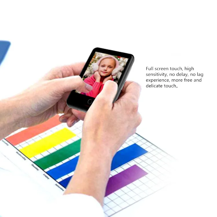 
Hot Sale Fashion 2.8 Inch Mp3 Player With Music Play And Video Play student learning machine logo print MP4 