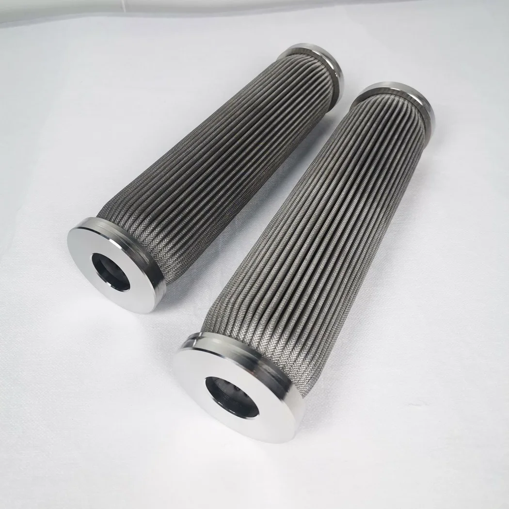 plastics resins and synthetic fibers melted polymer production impurities removing SS filter element