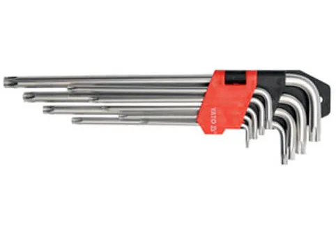 YATO YT-0512 TORX KEY SET 9PCS  T10-T50 LONG WHOLESALE  CR-V HEX KEY HAND TOOLS HEX&TORX KEY&SETS