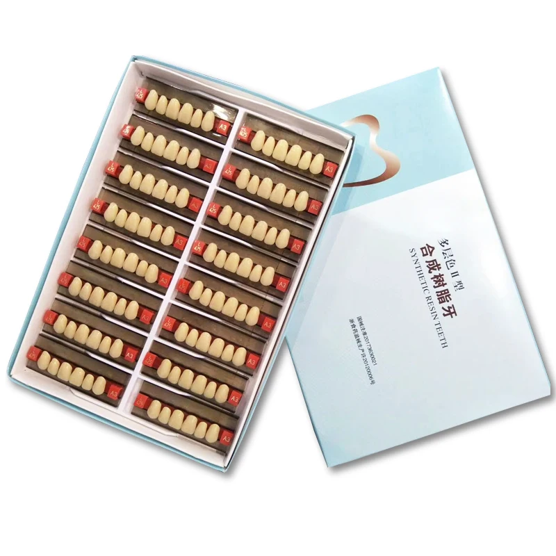 
Factory high quality hard acrylic teeth for denture resin teeth dentures 