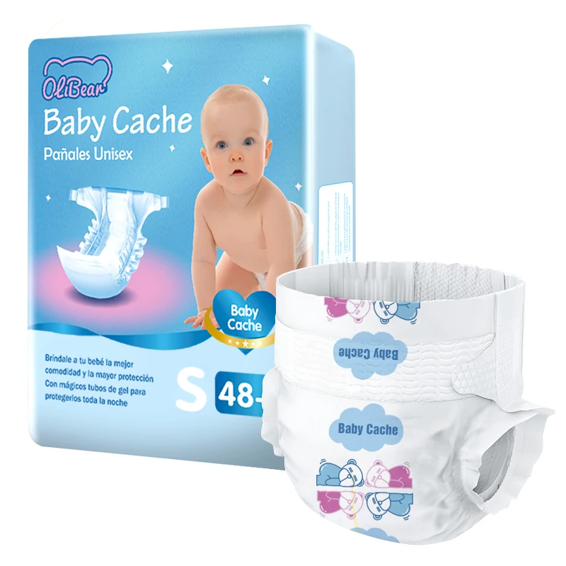 Hot Selling OEM/ODM Factory Produces Wholesale Customized Disposable Soft Close-Fitting Baby Diapers