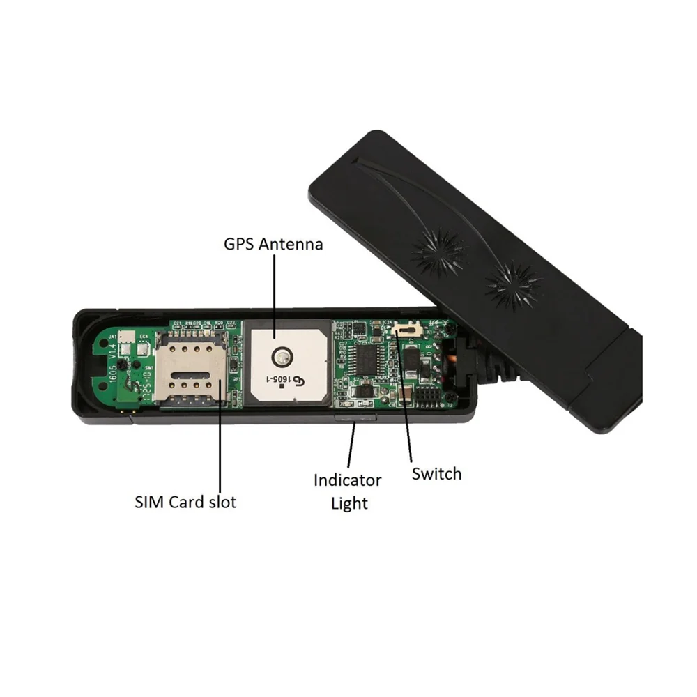  Small Electric Scooter GPS Locator Mini 4G Bike Car Tracker Vehicle