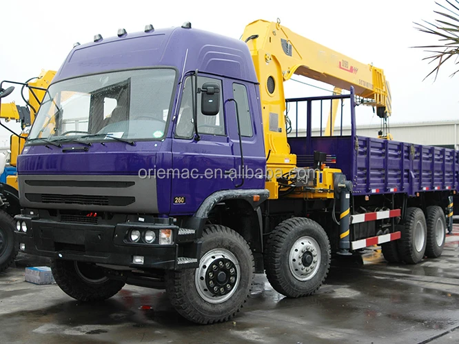 Новый 12-тонный гидравлический автокран с телескопической стрелой SQ12SK3Q