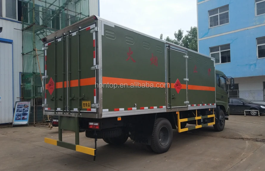  Военное Взрывобезопасное оборудование Dongfeng грузовик для транспортировки опасных