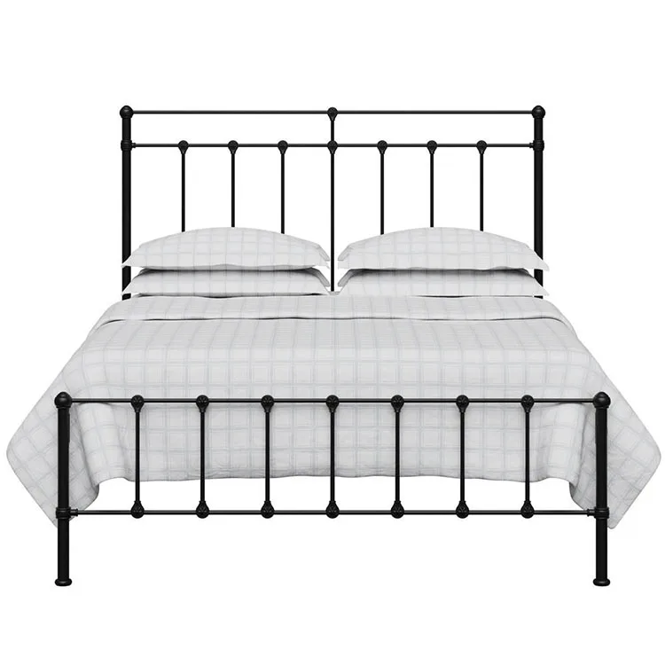 Brass Iron Bed Frames China Single Cover Metal Frame Extendable Beds Full Good Quality Home Double Hotel Industrial Prices