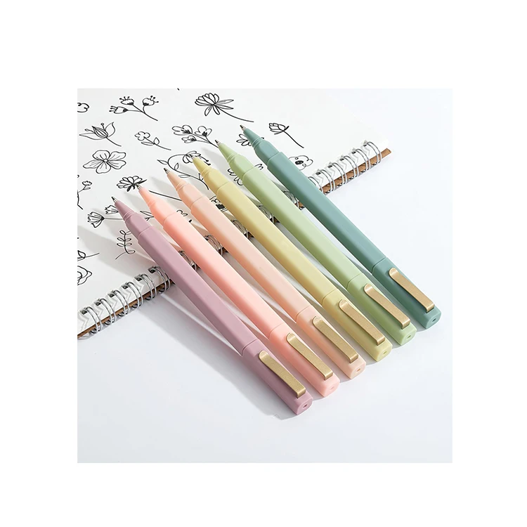 supplier EN71 MSDS custom new design style colour click action neutral pen 1mm no bleed bible safe black ink gel ballpoint pen