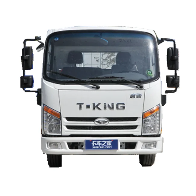 Cheap Price T-King 3-5 Tons Manual 6 Wheels Mini Cargo Van 4*2 Single Row Truck With Good Price