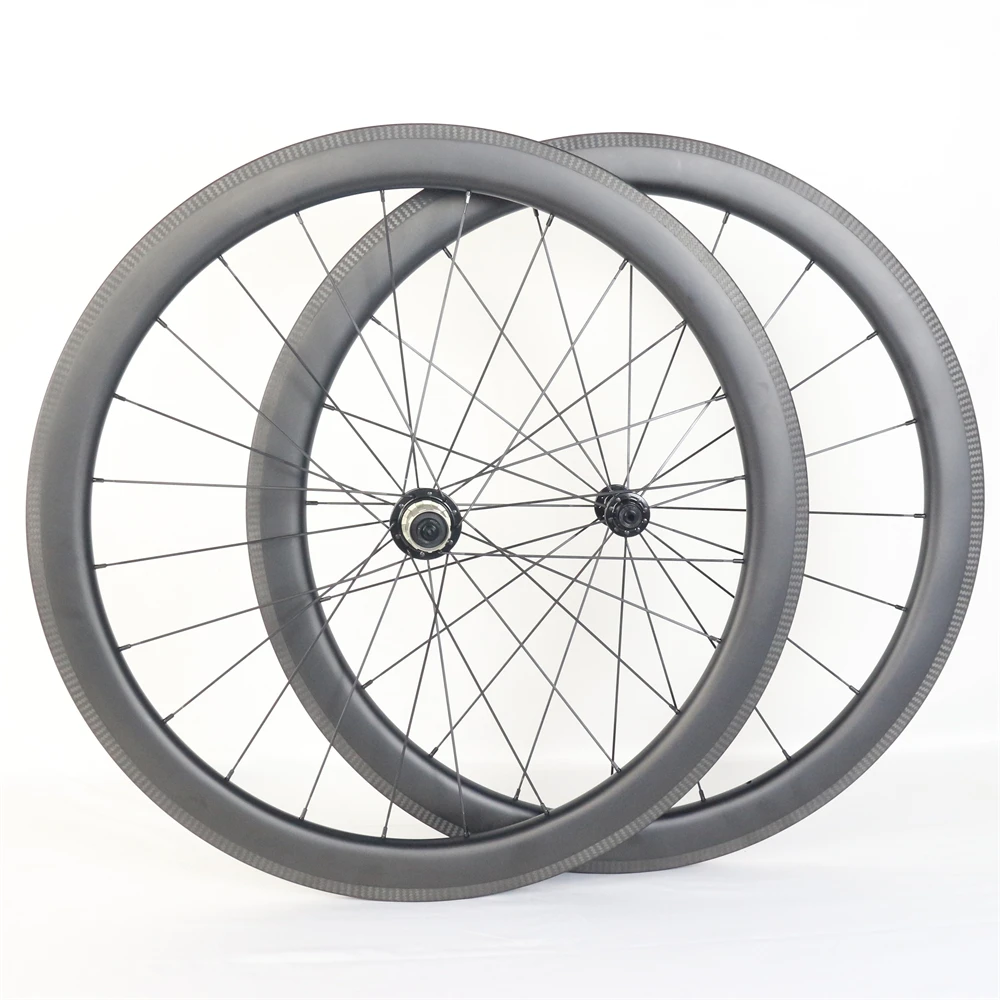 700C Carbon racing bike wheels Depth 50mm 3K Twill bicycle parts Accessories for  V brake road bike use bicycle wheel