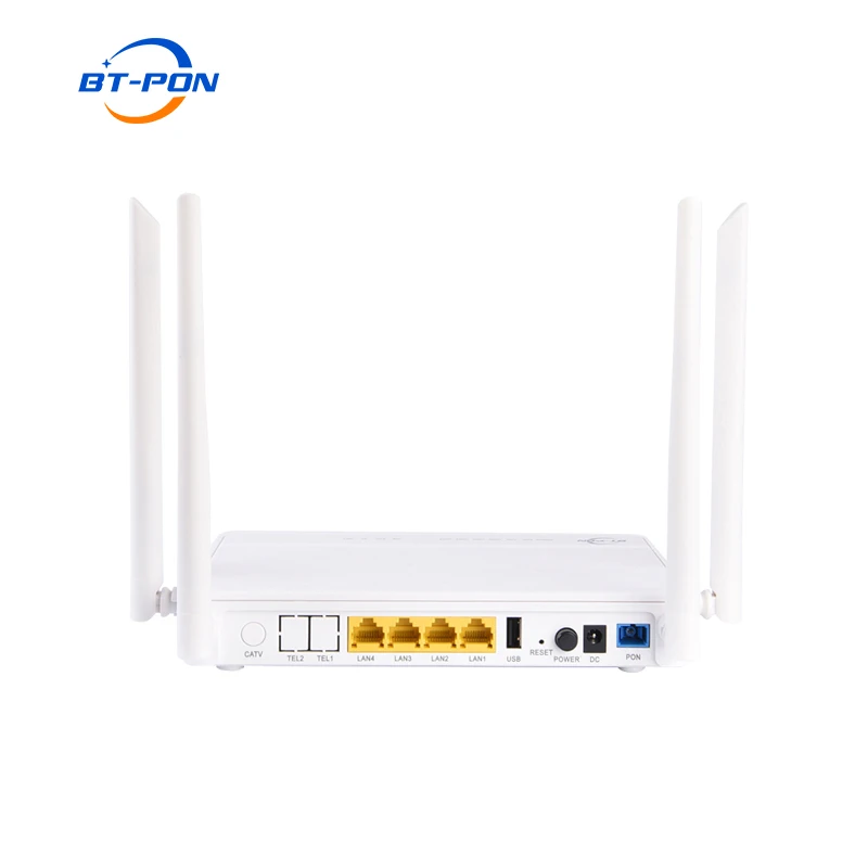 Optical Ftth Shenzhen Onu Mall  Dual Band  4Ge+ 2.4G  5G Wifi +1Usb +1Catv Gpon Xpon Epon Onu
