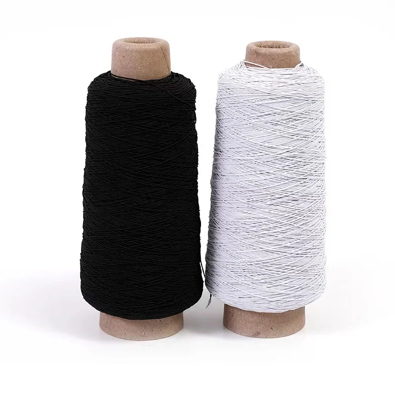 Factory  Wholesale Custom Latex Rubber Covered  High Elastic Thread natural rubber latex for Gloves/Socks