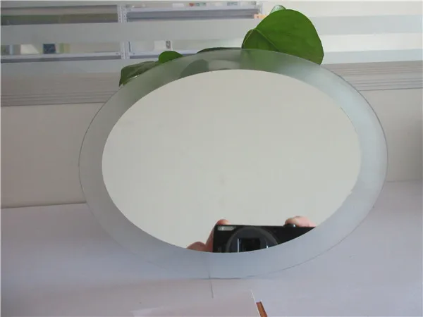 Compact Magnifying Mirror Glass 3X 5X 10X Frameless Makeup Mirror for LED Magnification Mirrors