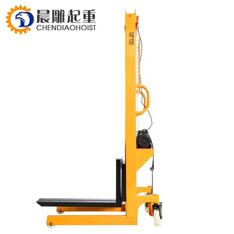 1TON HAND PALLET TRUCK AND MANUAL ELECTRIC STACKER POWER 1000KG