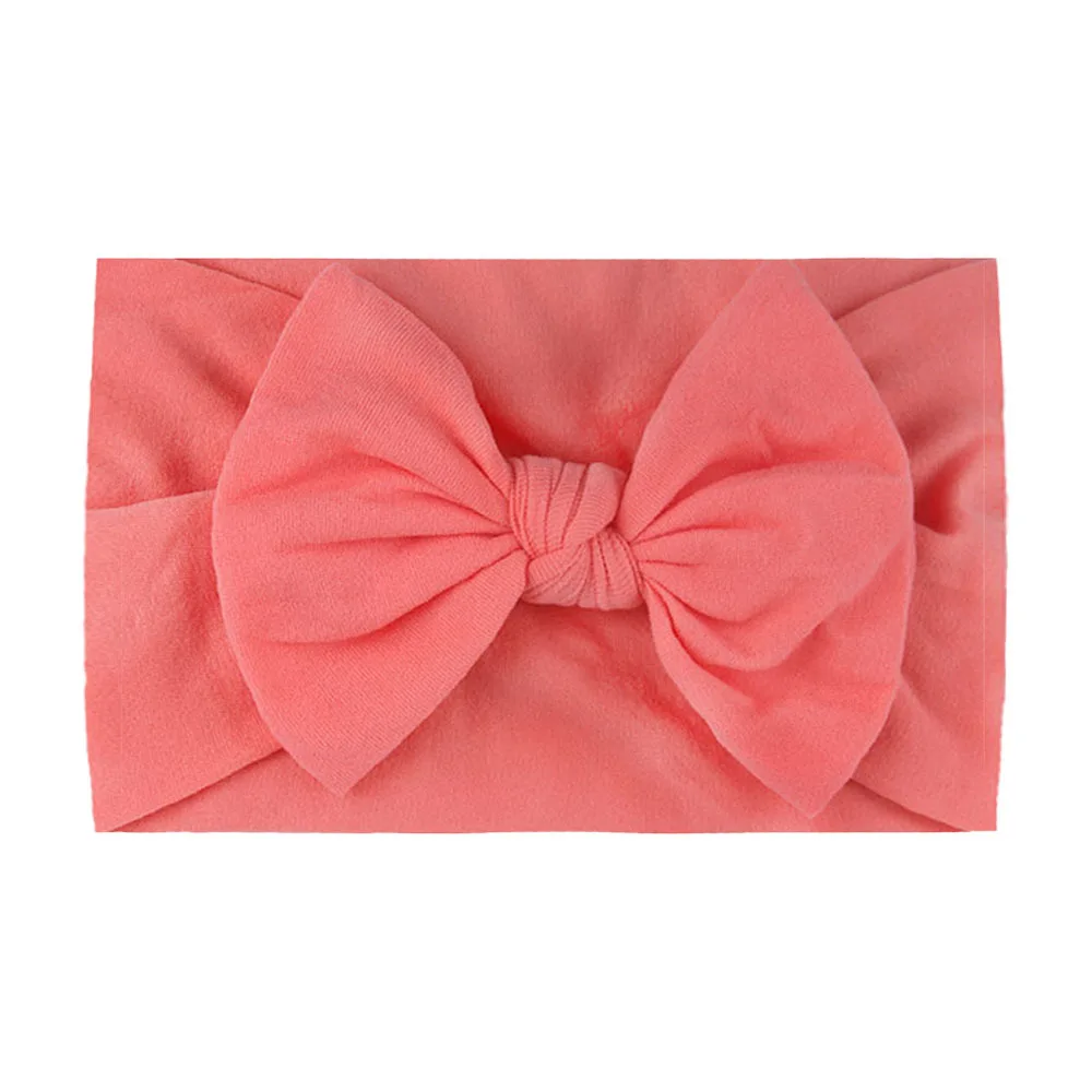Wholesale Children Kids Hair Band Jewelry Cute Soft Cotton Bows Hair Band Baby Kids Hair Accessories